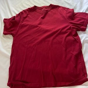 American Eagle red super soft t shirt. Size XL